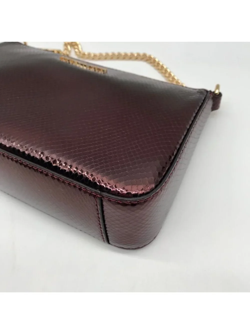 Michael Kors Oxblood Rouge Sombre Leather Shoulder Bag Gift Set